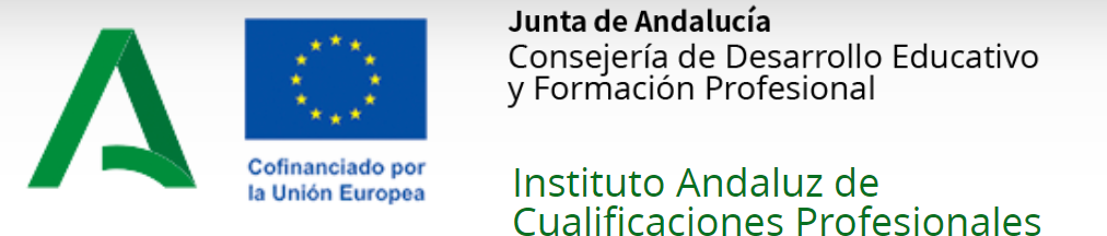 Logo del Instituto Andaluz de Cualificaciones Profesionales